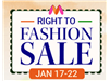 Myntra 'Right to Fashion' Sale 